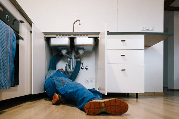 Professional Pipe Repair technician working in Cotuit, MA